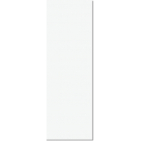 Obklad La Futura Pure White bílá 20x60 cm mat