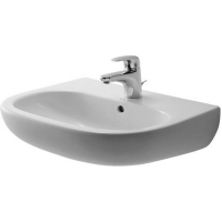 Duravit D-Code umyvadlo s 1 otvorem pro baterii bílá 55x43 cm