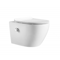La Futura Aqualine T-Joy Wash WC rimless závěsné s bidetovou sprškou a sedátkem slim softclose