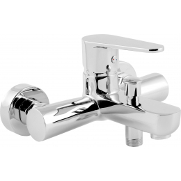 EBS Miva baterie vanová nástěnná bez příslušenství chrom