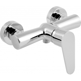 EBS Miva baterie sprchová nástěnná bez příslušenství chrom