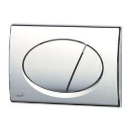 Alca základní tlačítko typ 5 chrom/lesk 25x17 cm