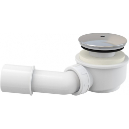 Alca sifon vaničkový snížený ∅ 60 mm chrom