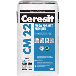 Ceresit CM 22 flexibilní lepidlo pro velkoformátové dlažby až do vrstvy 20 mm 25 kg
