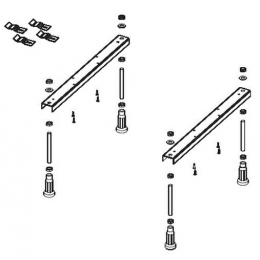 Riho sada příslušenství univerzal nohy