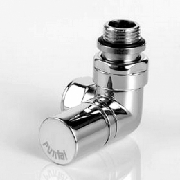 Zehnder příslušenství ventil rohový úhlový levý Radval XS chrom