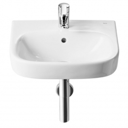 Roca Debba umývátko závěsné bílá 40 cm 1 otvor pro baterii