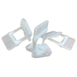 Spona klip & kop 3D výklopná pro tloušťku 3-12 mm, spára 1 mm 500 ks/sáček transparent