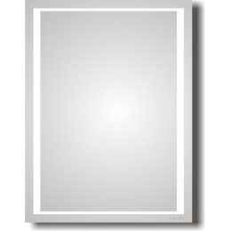 Triga Square zrcadlo s osvětlením 80x60 cm