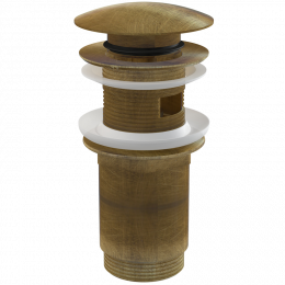 Alca umyvadlová výpusť click/clack velká zátka antic