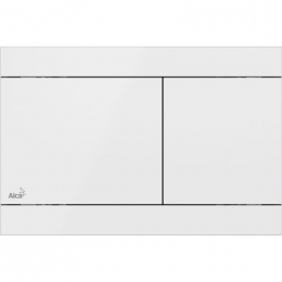 Alca ovládací tlačítko Flat Fun bílá 25x17 cm