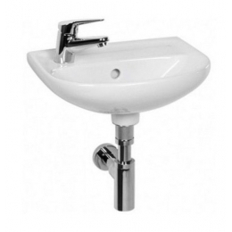 Jika Lyra plus umývátko závěsné 40 cm baterie vlevo bílá