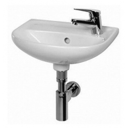 Jika Lyra plus umývátko závěsné 40 cm baterie vpravo bílá