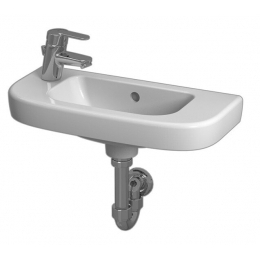 Jika Deep umývátko závěsné 50 cm pro baterii vlevo bílá