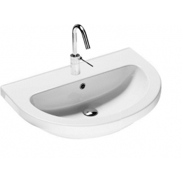 Hatria ErikaPro umyvadlo závěsné bílá 68 cm 1 otvor pro baterii