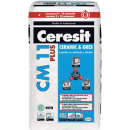 Ceresit CM 11 PLUS lepidlo pro dlažby s nízkou nasákavostí v interiéru 25 kg
