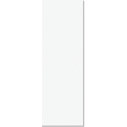 Obklad La Futura Pure White bílá 20x60 cm lesk