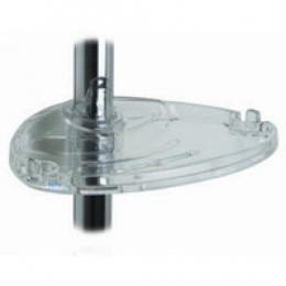 Jika Mio mýdelník pro sprchovou tyč transparentní plast