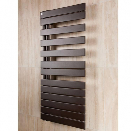 Zehnder Roda Spa Asym koupelnový radiátor pravý 805x550 mm brown quartz