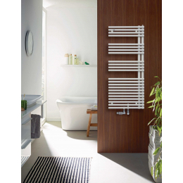 Zehnder Forma Asym koupelnový radiátor pravý 120-050 bílá 1161x496 mm