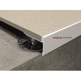 Progress Profiles Prosupport krycí límec AL antracitově šedá 8/270 cm