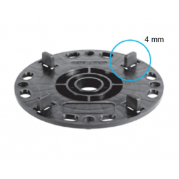 Progress Profiles Prosupport kyvná hlava pro spáru 4 mm