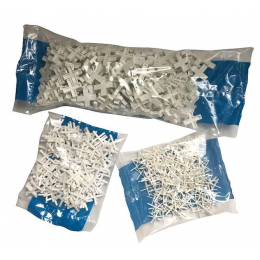 BAT křížky plastové dlouhé s eurootvorem 2 mm/28 mm sáček 200 ks