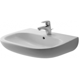 Duravit D-Code umyvadlo s 1 otvorem pro baterii bílá 60x45 cm