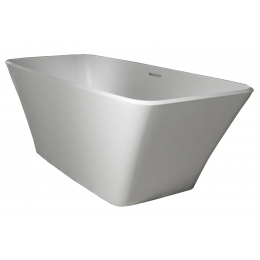 La Futura Aqualine Cardiff 170 vana volně stojící z Corianu 170x75 cm bílá