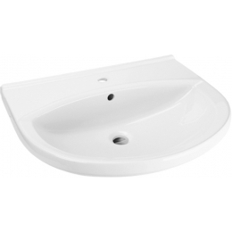 Ideal Standard Sirius umyvadlo s jedním otvorem pro baterii 55x45 cm bílá