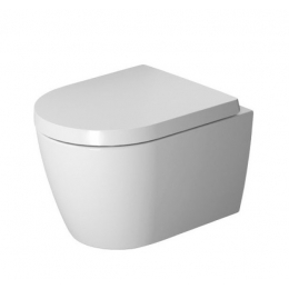 Duravit ME by Starck Compact WC závěsné Rimless 37x48 cm s hlubokým splachováním včetně Durafix bílá