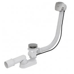 Alca sifon vanový automat komplet délka 57 cm chrom