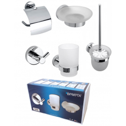Bemeta Omega set velký 6 ks chrom