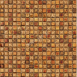 Mozaika Bärwolf Mixed GL, Tuscany zlatá 30x30 cm matná