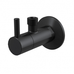 Alca ventil rohový s filtrem, chrom, černá mat