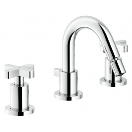 Nobili Lira baterie bidetová s výpustí chrom