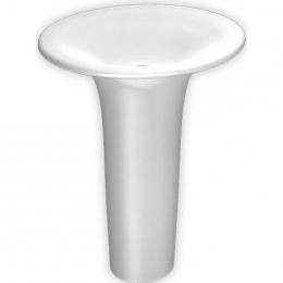 Hatria ScultureE umyvadlo volně stojící s odpadem do zdi 65x84 cm - výprodej ze vzorkovny