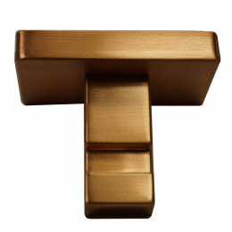 Inda Lea háček 3x6 cm růžové zlato kartáčované