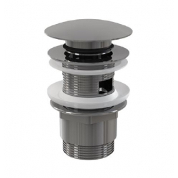 Alca umyvadlová výpusť click/clack velká zátka kov