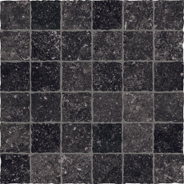 Mozaika Ermes ForMe Pierre Bleue Noir 30x30 cm matná