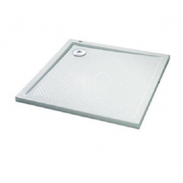 Hüppe Purano čtvercová sprchová vanička 90x90 cm bílá