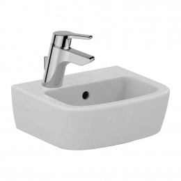 Ideal Standard Tempo umývátko s 1 otvorem pro baterii vlevo 35 cm bílá