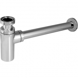 Sifon umyvadlový celokovový kulatý, chrom