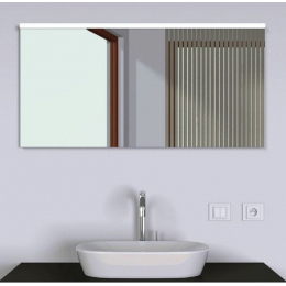 Triga Strip Horizontale atypické zrcadlo s LED osvětlením 60x120 cm