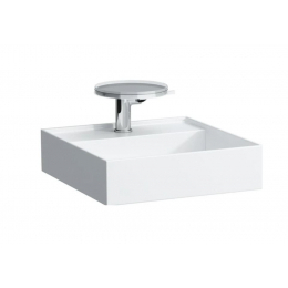 Laufen Kartell umývátko s 1 otvorem pro baterii bez přepadu 46x46 cm