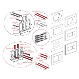 Alca náhradní díl - šroub rámu tlačítka