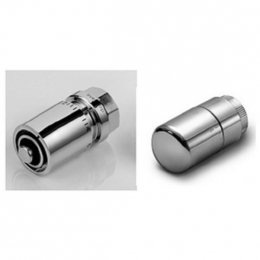 Zehnder termostatická hlavice s kapalinovým senzorem chrom