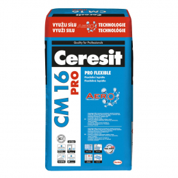 Ceresit CM 16 Pro flexibilní lepidlo pro dlažby v interiéru i v exteriéru 25 kg