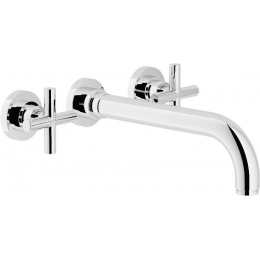 Nobili Spring baterie podomítková dřezová 3otvorová chrom