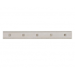 Listela Ermes Aurelia Silk quadro grey 5x40 cm naturale